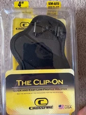CrossFire The Clip-On Semi-Auto OWB Holster CRF-CLPONSA1F-4