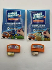 2x smART Sketcher 2.0 Cartridge All  Sport Creativity Pack  And Under The Water