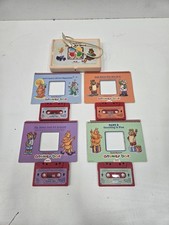 Teddy Ruxpin Answer Box with 4 Answer Box Tapes and Books