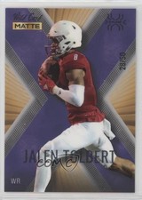 2022 Wild Card MATTE X-Plode Gold - Purple X /50 Jalen Tolbert Rookie RC g0d. rookie card picture