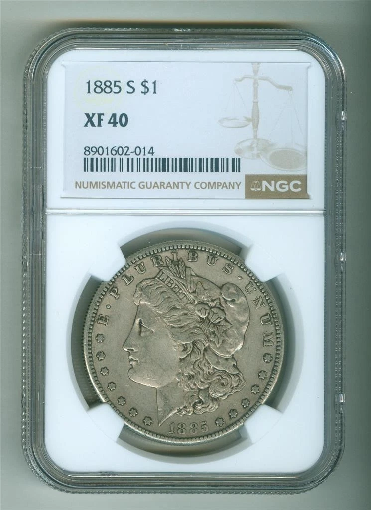 Grade XF 40 Morgan US Dollars (1878-1921) for sale | eBay