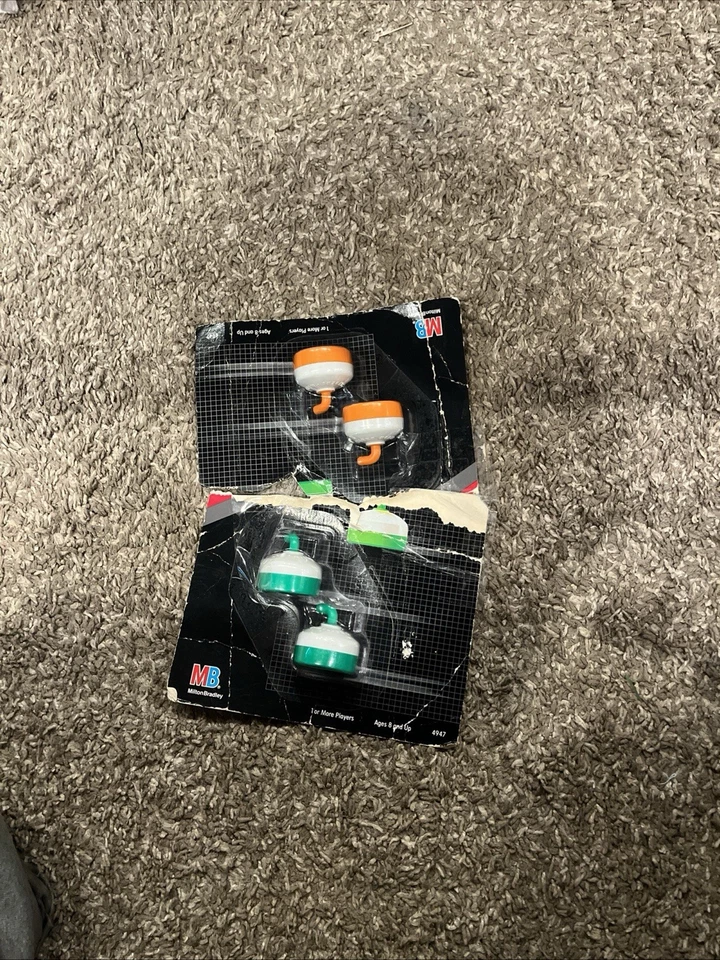 SEALED 1988 Milton Bradley Sliders Green And Orange Set 4947 Vintage - Image 2 of 4