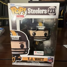 Funko POP! NFL Pittsburgh Steelers T.J. Watt Fanatics Exclusive Figure #233