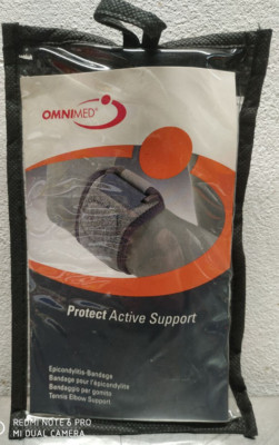 OMNIMED Protect Active Support Epicondylitis Bandage anthrazit Uni - Size