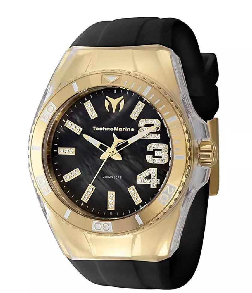 Gold technomarine watch sale