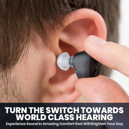 Long-Lasting Digital Hearing Amplifier Pair - Clear Sound & Comfortable Fit - Picture 6 of 11