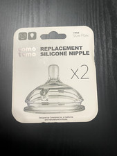Comotomo Silicone Replacement Nipple, Slow Flow, 0-3 Months, 2 Count