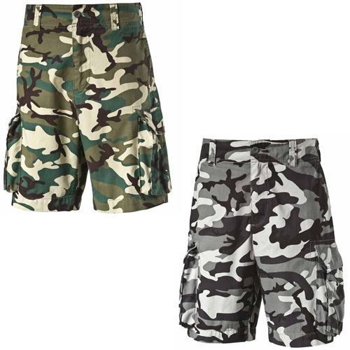 puma camo shorts