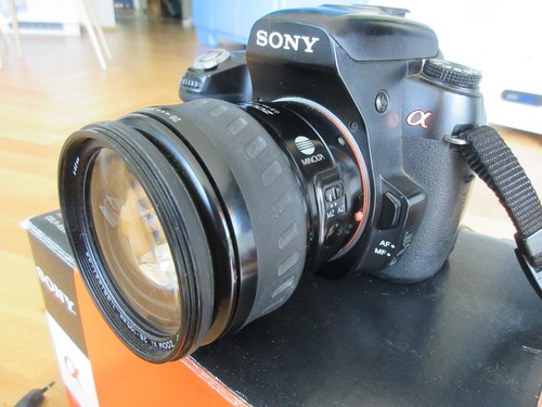 Sony Alpha 500 DSLR-A500 Digitale SLR Kamera in OVP + 2x Objektiv - Bild 5 von 19