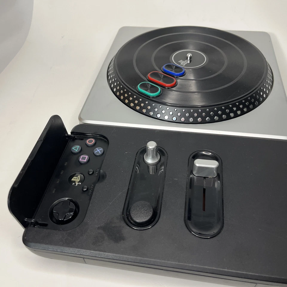 DJ Hero Wireless Turntable Controller for Sony PlayStation 2 3 PS2 PS3 - Image 3 of 4