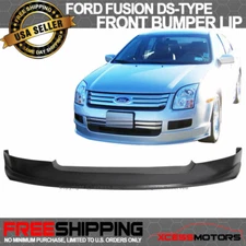 Fits 06-09 Ford Fusion DS-Type Front Bumper Lip Spoiler Splitter Unpainted PU