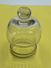Antikes Arzt Aderlass Glas Schr&ouml;pf Glas #25