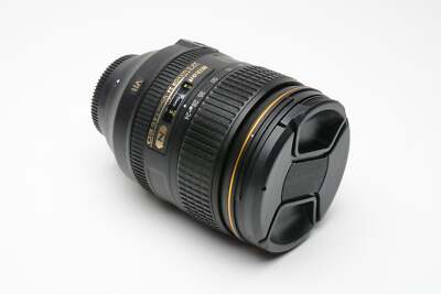 Nikon AF-S Nikkor 24-120mm F4 G ED N Versatile zoom lens +caps