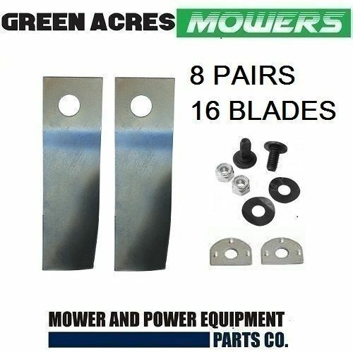 16x Blades & Bolts for 19" 21" Honda Australian Made Lawn Mowers 06720-VA3-K00 - Picture 3 of 3