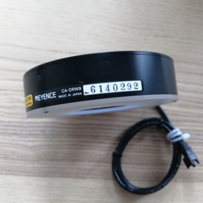 1pc used keyence CA-DRW9 Detecting ring light source Free shipping