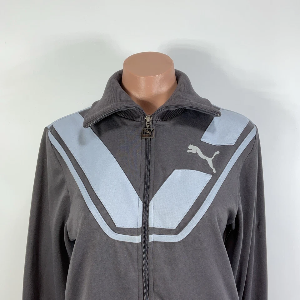 Camiseta deportiva Puma M de colección años 80 para mujer edición especial club de fútbol gris Foto 3 de 4