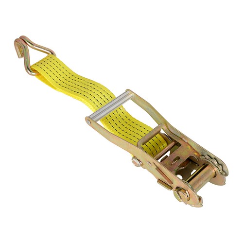 Confezione da 8 cinghie a cricchetto 2" x 15' con gancio a J 5000 libbre tiranti resistenti - Foto 6 di 10