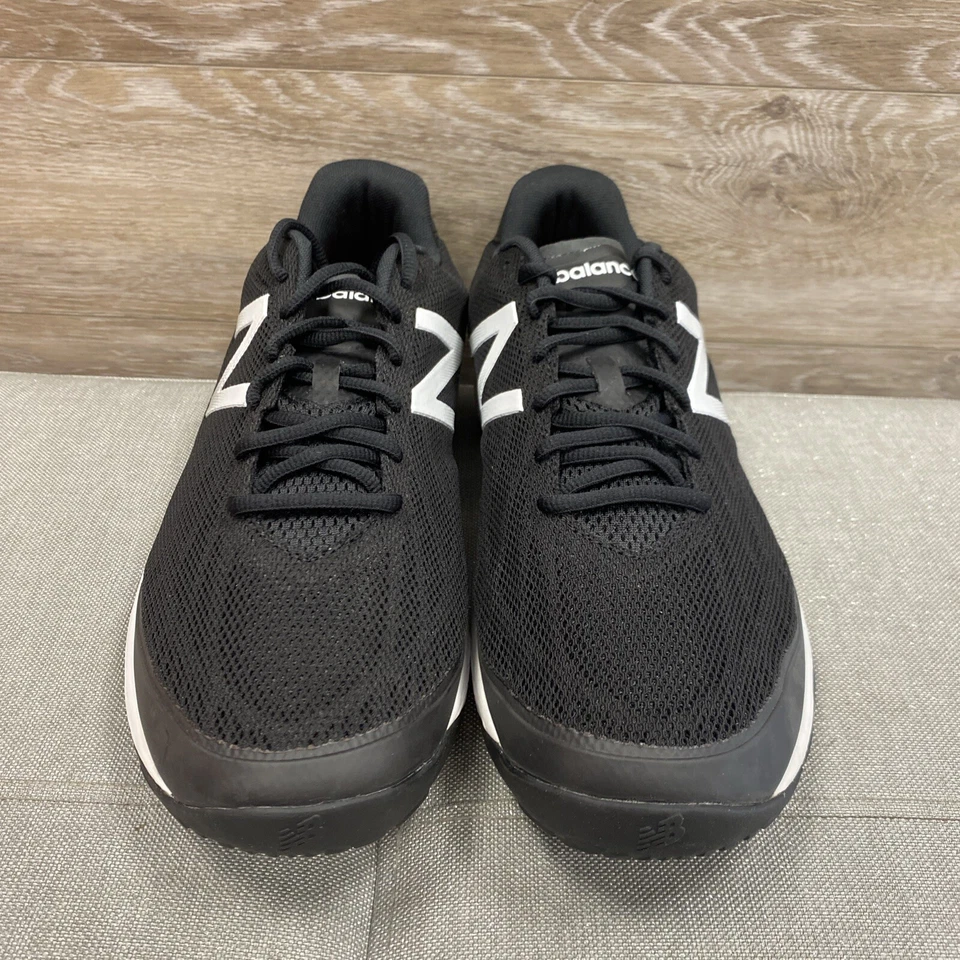 ZAPATOS DE ENTRENAMIENTO NEW BALANCE BLANCO Y NEGRO MX80BK3 NUEVOS EN CAJA TALLA 11 D #S416 Foto 2 de 4
