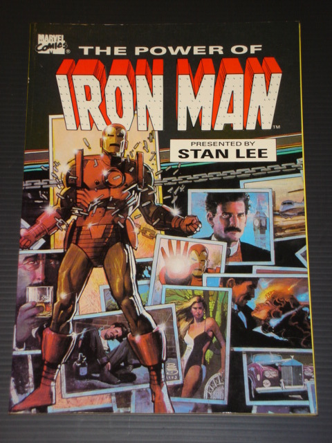 IRON MAN THE POWER OF GRAPHIC NOVEL MARVEL GN STAN LEE 087135599x