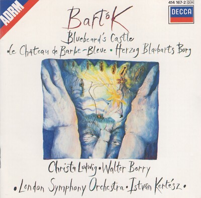 Bartok: Bluebeard's Castle (CD, London)
