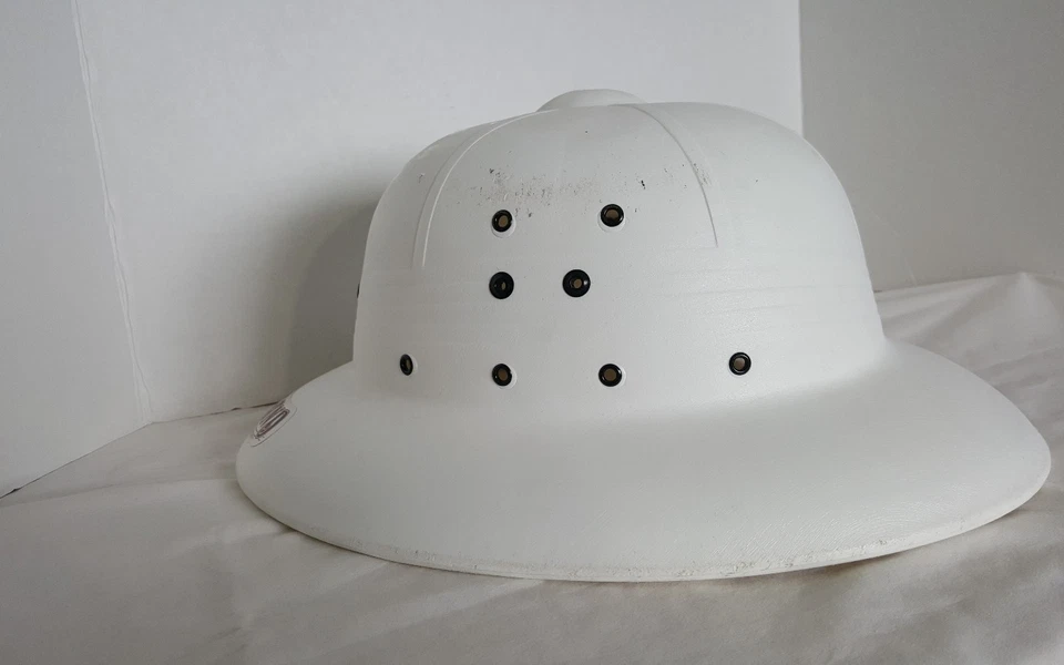 Sombrero casco médula blanca Shireland 1987 de Shireland en Illinois Foto 4 de 4