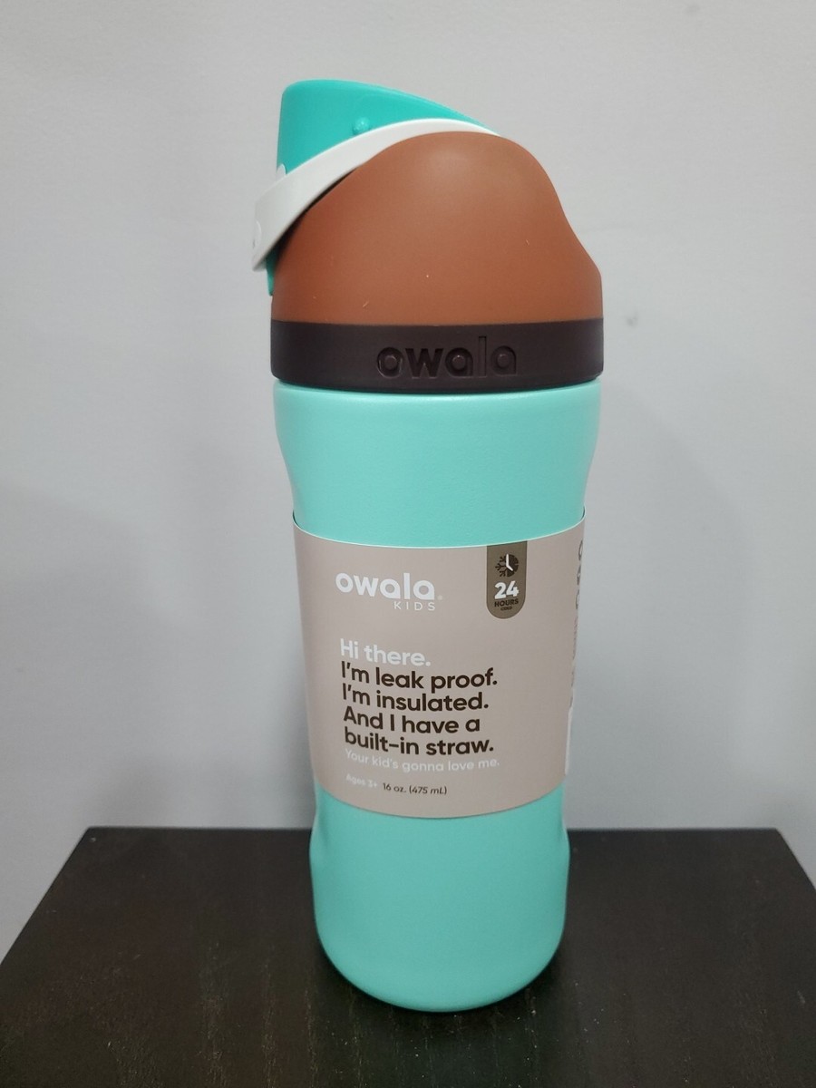 owala 水筒 16oz 475ml 新品未使用　ブルーブラウン　早い者勝ち Amazon.com: Owala Kids FreeSip Insulated Stainless Steel Water