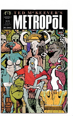 Ted McKeever's Metropol #7 1991 Marvel Comics (Epic Comics)