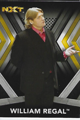 William Regal 2017 WWE NXT Trading Card #40