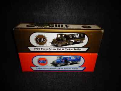 GULF OIL 1920 PIERCE ARROW TANKER TRUCK ERTL DIECAST REGULAR & SPECIAL SET