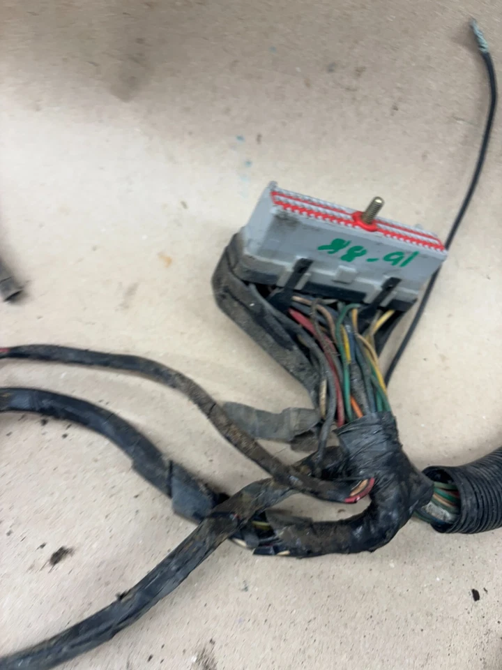 Ford f150 1988 1991 f250 f350 Bronco nariz de ladrillo debajo del capó arnés de cableado 460 Foto 3 de 4