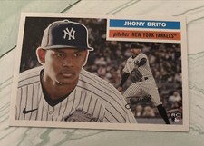 2023 Topps Archives #8 Jhony Brito RC  ~ NY Yankees