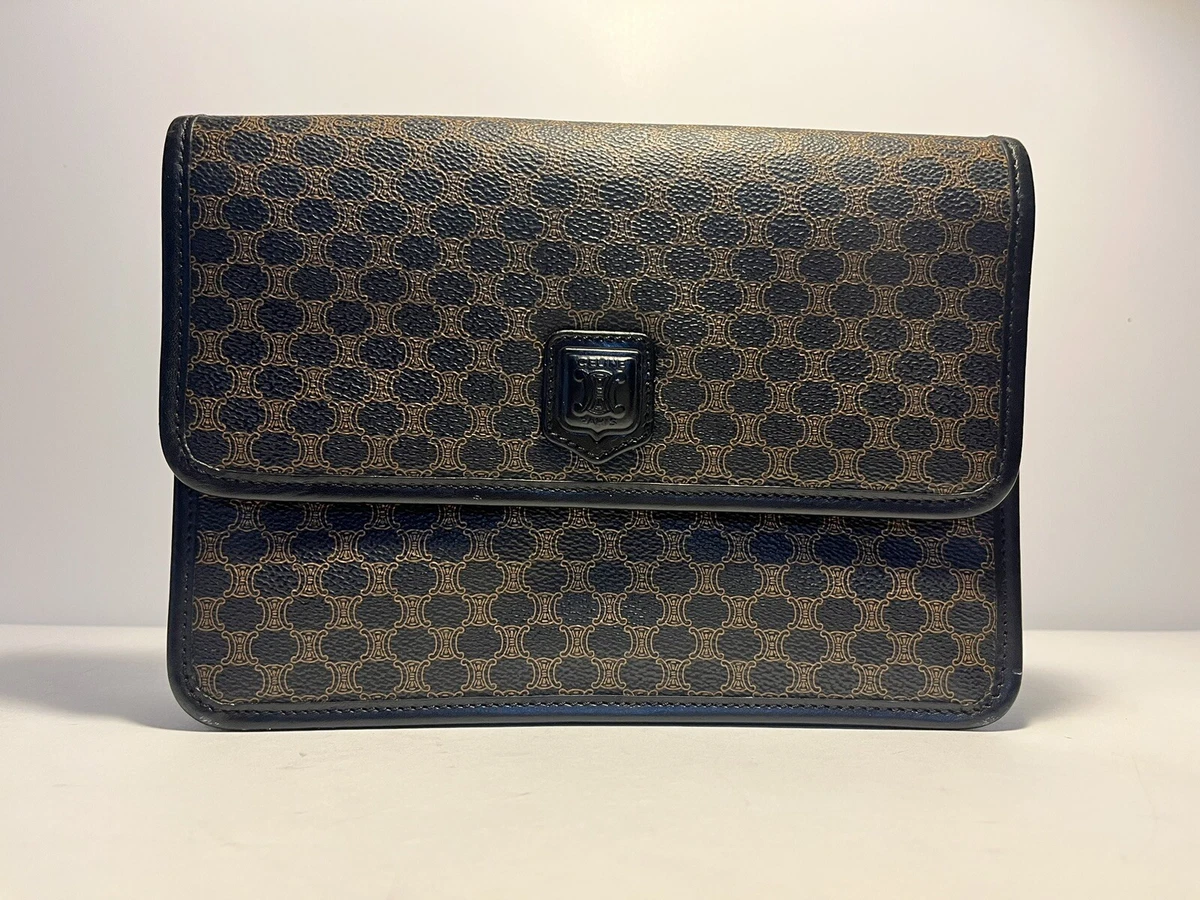 Celine logo clutch Clearance