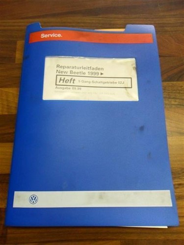 VW Reparaturleitfaden New Beetle 1999 5-Gang-Schaltgetriebe 02J
