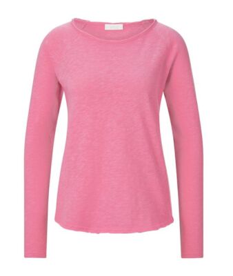 Rich&Royal Organic Heavy Jersey Slubstrickshirt sorbet pink O HJ LS