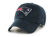 New England Patriots NFL Adult Men's Adjustable Team Logo Navy Hats / Hat Cap