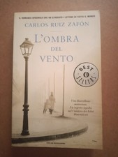 LIBRO L'OMBRA DEL VENTO Di  CARLOS LUIS ZAFÓN In Ottime Condizioni 