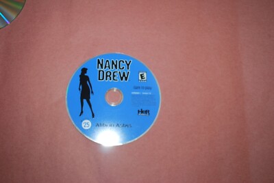 Nancy Drew Alibi in Ashes PC CD-Rom Disc Only