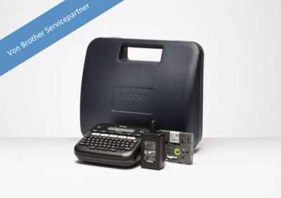 Beschriftungsgerät Brother P-touch D210VP incl. TZe231S + Koffer + Netzteil