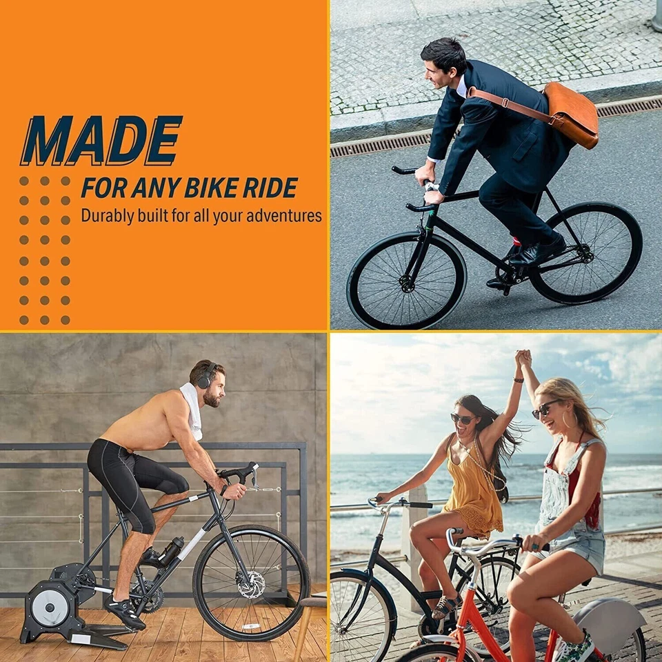 Bikeroo Oversized Bike Seat - Comfort Outdoor Bike Seat Elastomer Springs - Image 4 of 4