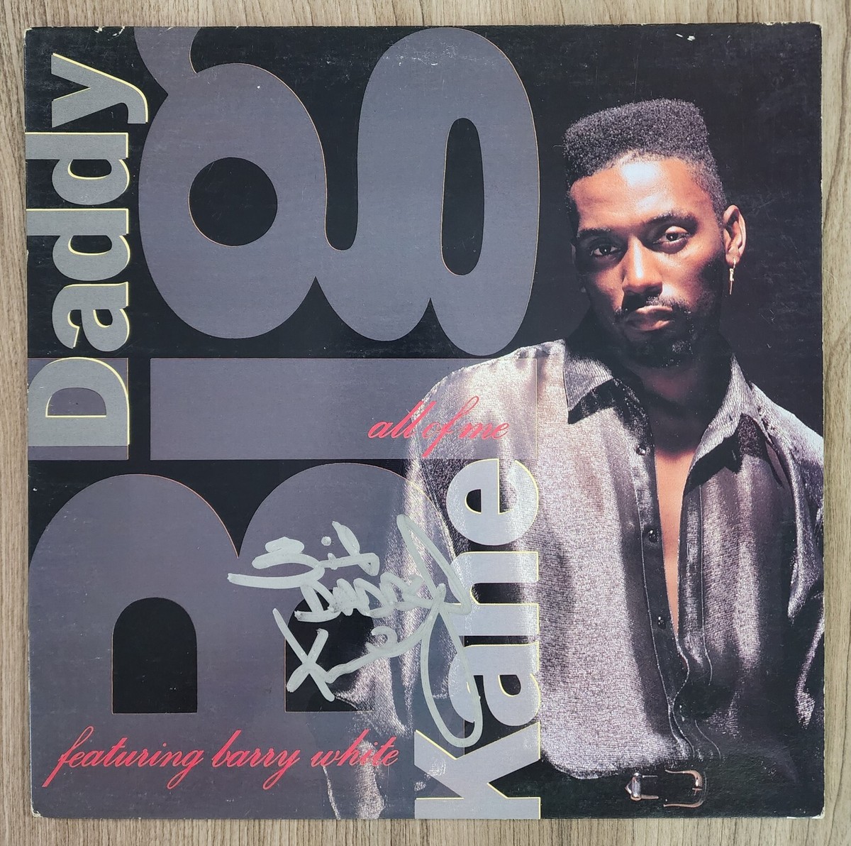 Big Daddy Kane Signed All Of Me 12