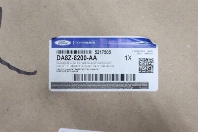 NEW OEM Ford Radiator Inner Grille Assembly DA8Z-8200-AA Ford Flex