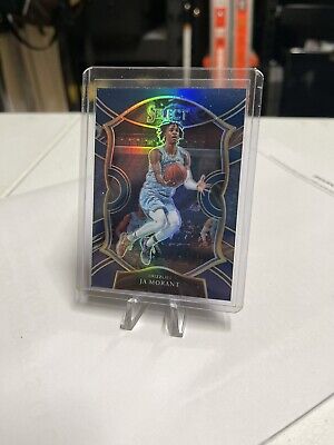 2020-21 Panini Select #60 Ja Morant Concourse SILVER PRIZM SSP Retail Blue  | eBay