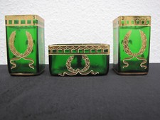 Josef Riedel Polaun Böhmen Vasen Set  2 Vase...