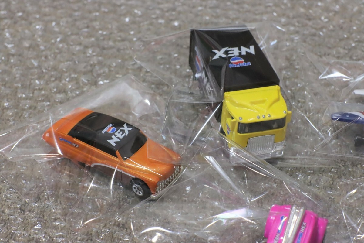 Hot Wheels 2007 Pepsi NEX JAPAN x8 cars complete set Bone Shaker