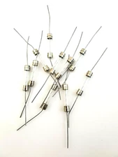Lot of 10 Littelfuse 315 32V 12 Amp Pigtail Glass Fuses 1/4" x -1/14" Slow Blow