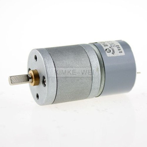 6V DC 300RPM High Torque Electric Gear Box Motor eBay