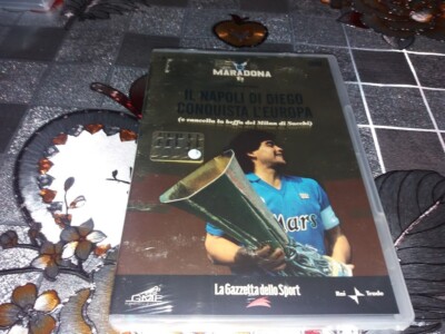 DVD IL NAPOLI ''el pibe de oro-MARADONA NON SARO' NEVER UN COMMON MAN Scud NAPOLI