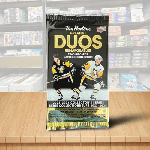 2023-24 Upper Deck Tim Hortons Duos Hockey Hobby Pack - Canadian Exclusive