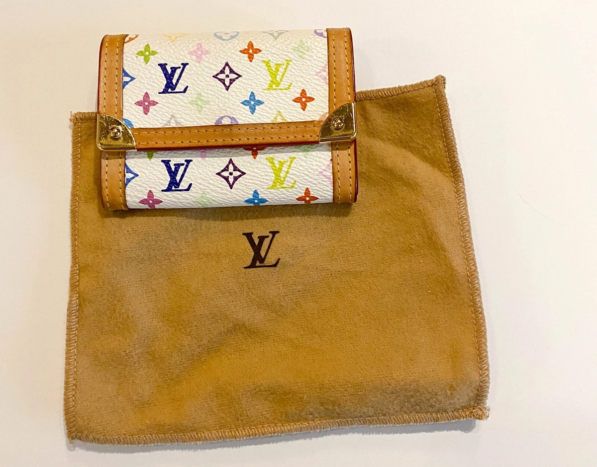 Louis Vuitton Monogram Multicolor Coin Purse Small Wallet