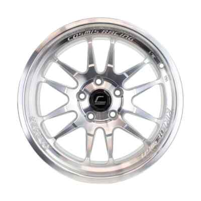 Cosmis Racing XT-206R Hyper Silver Wheel 17x8 +30mm 5x114.3 73.1CB